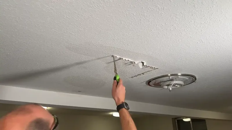 Brown Ceiling Stain in Your Longmont Home: Reading the Clues a Pinhole Leak Leaves Behind